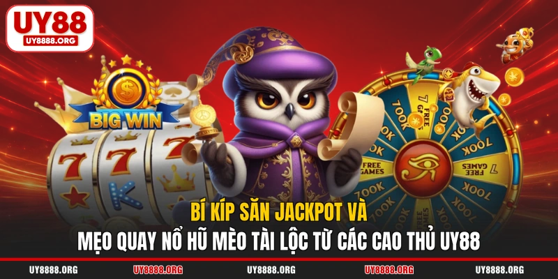 Bí kíp săn jackpot và mẹo quay nổ hũ mèo tài lộc từ các cao thủ UY88 Bí kíp săn jackpot và mẹo quay nổ hũ mèo tài lộc từ các cao thủ UY88