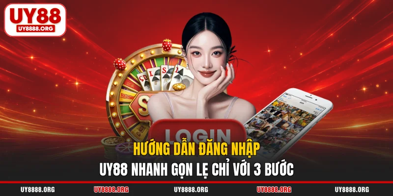 Hướng dẫn đăng nhập UY88 nhanh gọn lẹ chỉ với 3 bước